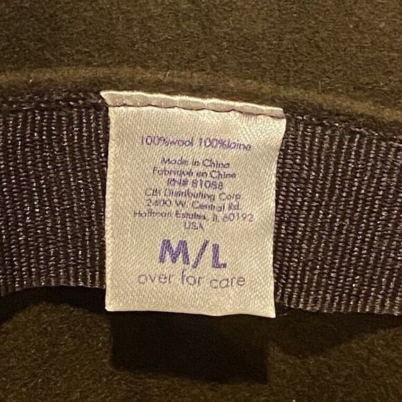 Wool Cloche Hat Womens M/L Retro Lagom Regency Classiccore Scandi Chic Luxury - Picture 13 of 16